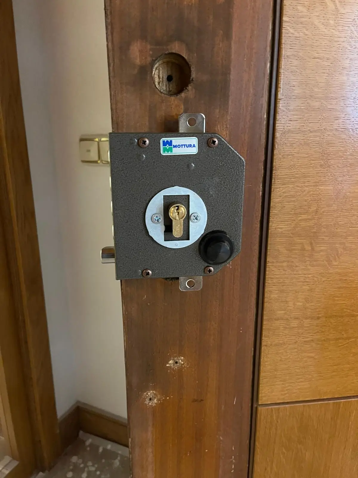 Modernización de cerradura